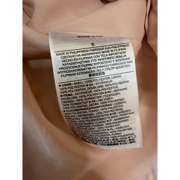 Banana Republic Skirt Sz 6 Light Pink Pleated Preppy Classy Stretchy Waist Band - Picture 3 of 5